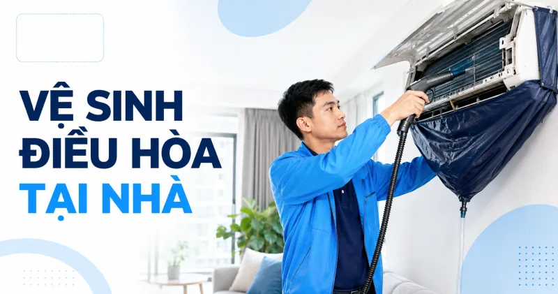 vệ sinh điều hòa tại nhà